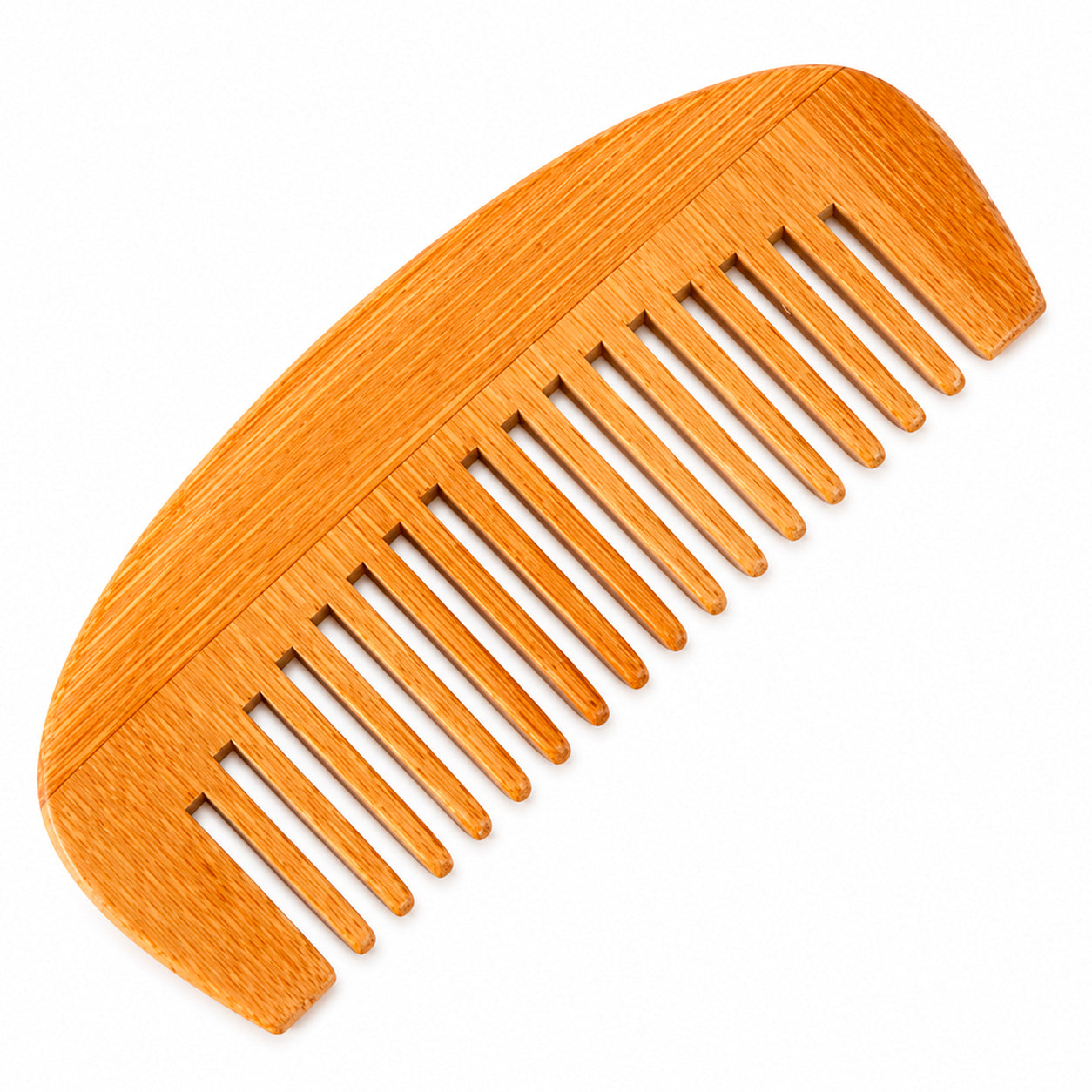 Peine de Bambú para Cabello Antifrizz | Desenreda y Masajea el Cuero Cabelludo