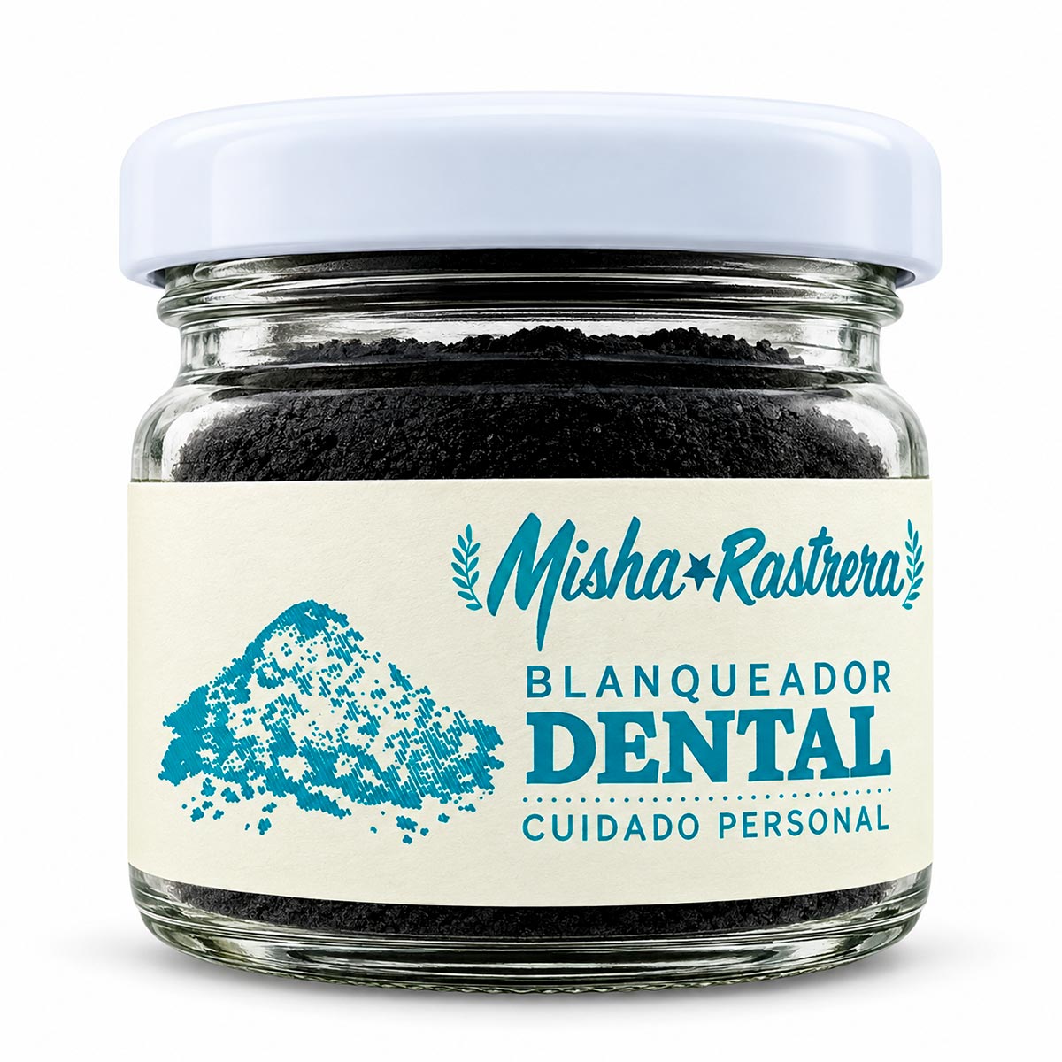 Blanqueador Dental Natural en Polvo de Carbón Activado x 12g