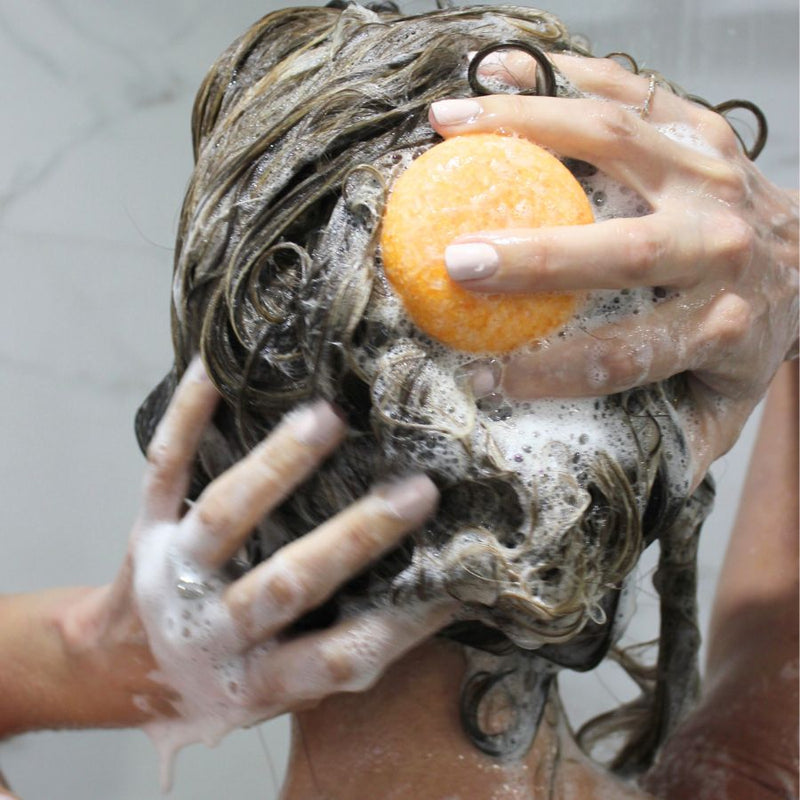 Shampoo Sólido Fortalecedor - Lavanda y Vainilla x 65g