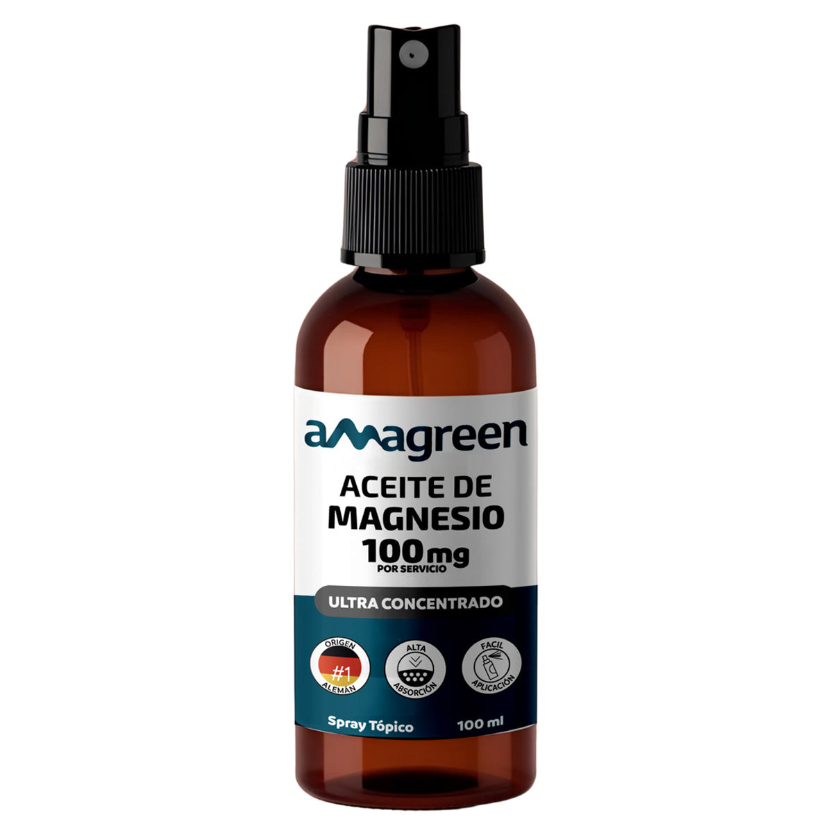 Aceite de Magnesio en Spray x 100ml | Relajación y Recuperación Muscular
