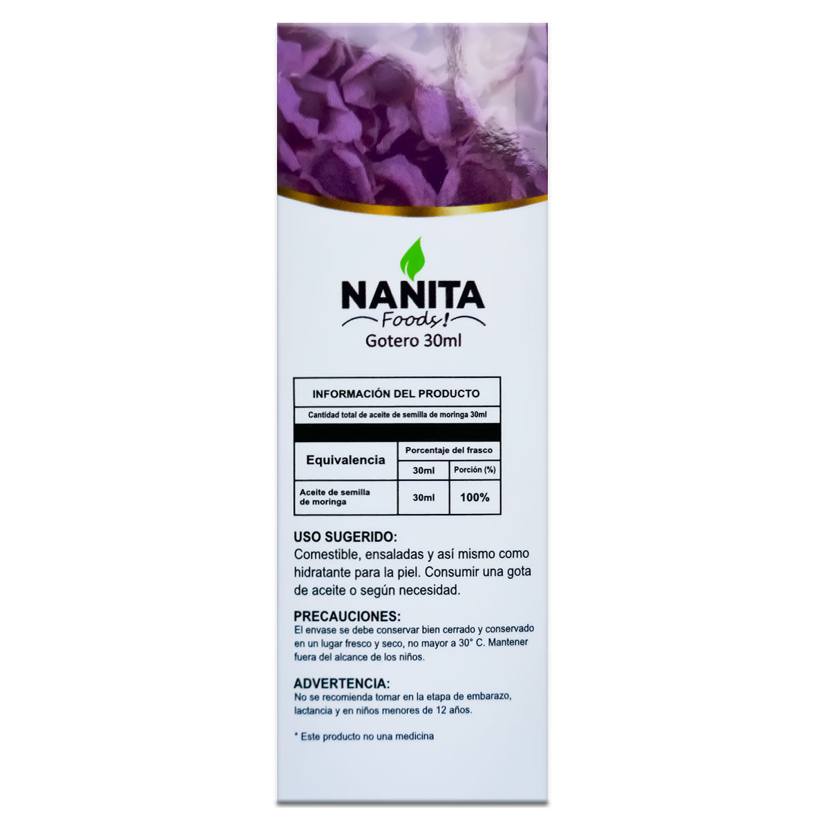 Aceite de Moringa x 30ml