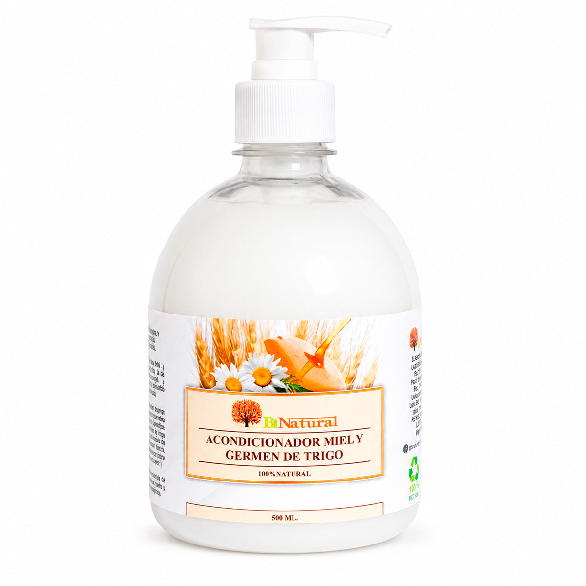 Acondicionador de Germen de Trigo y Miel x 500ml | Nutrición, Suavidad y Brillo Natural