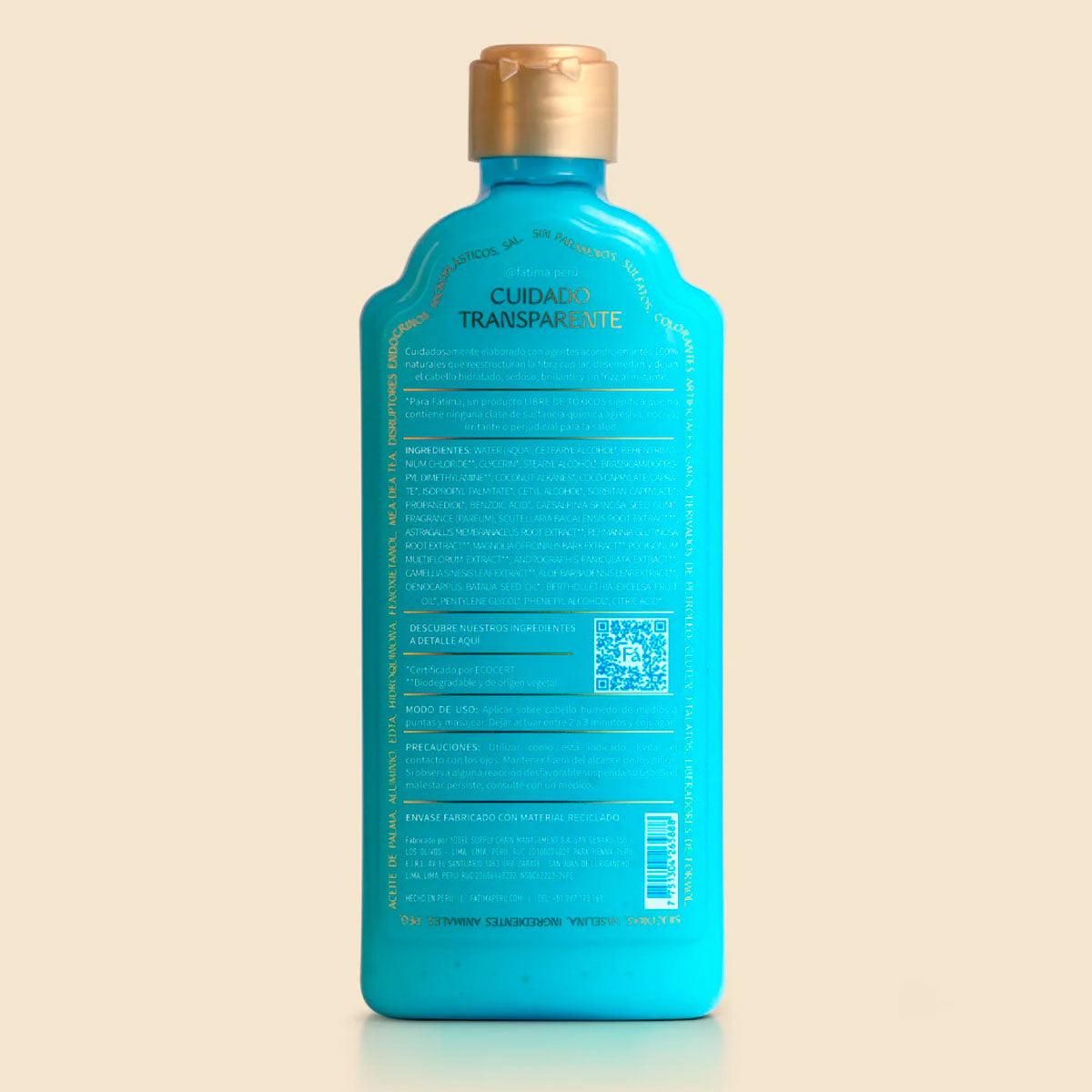 Acondicionador Fátima 100% Natural - Repara e Hidrata x 435ml