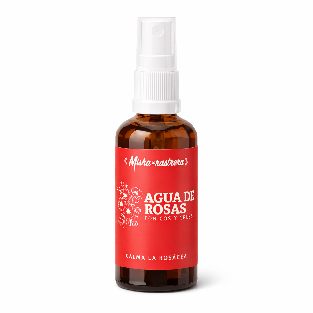Agua de Rosas x 50ml – Tónico Facial Hidratante y Calmante