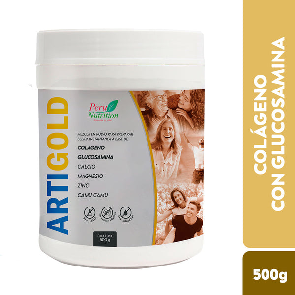 Artigold - Colágeno Hidrolizado con Glucosamina x 500g