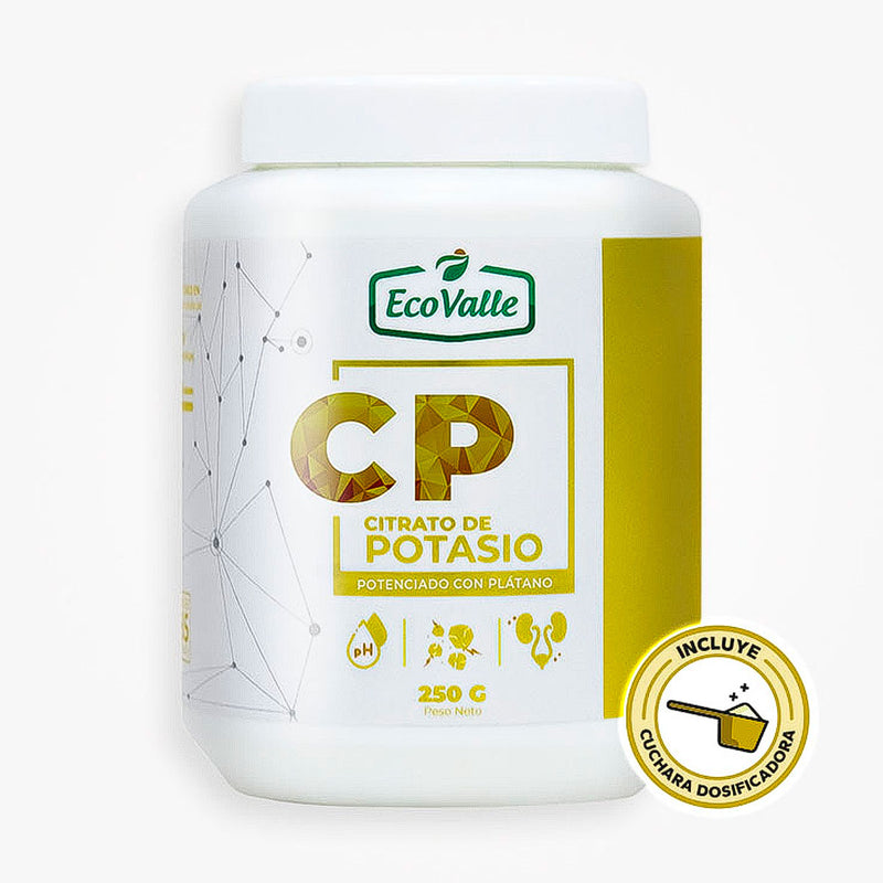 Citrato de Potasio (Potenciado con Plátano) x 250g