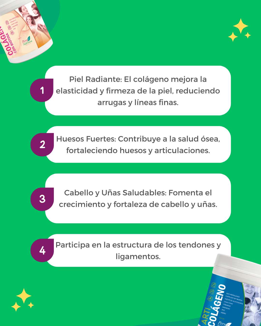 Colágeno Hidrolizado con Glucosamina, Calcio, Magnesio y Zinc x 500g