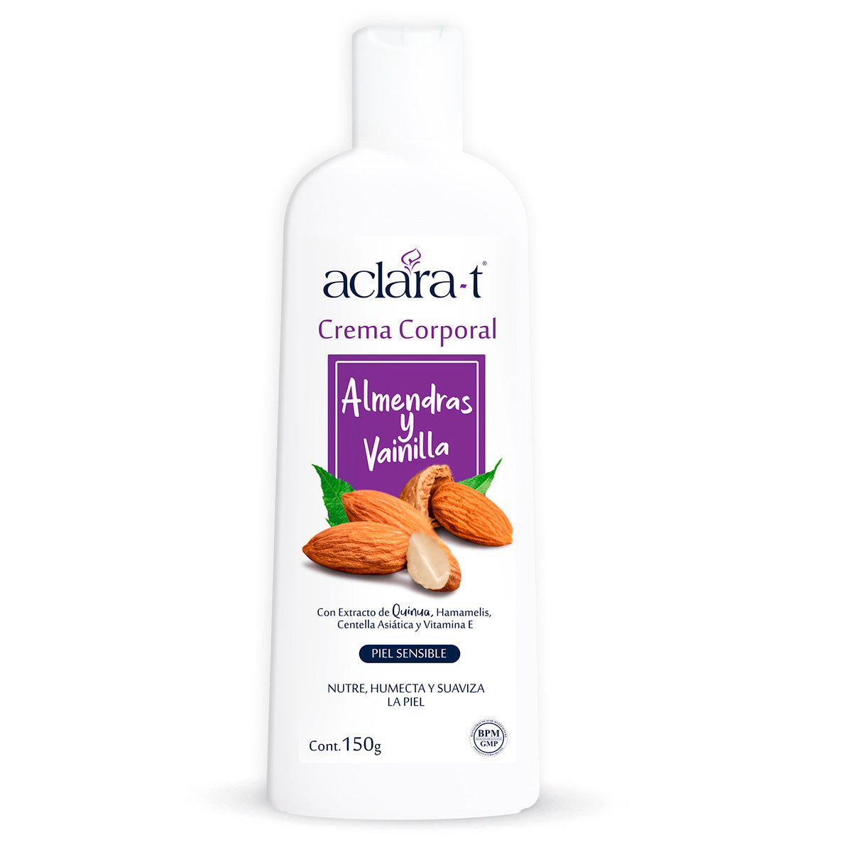 Crema Corporal - Almendras y Vainilla Aclara-T x 150g