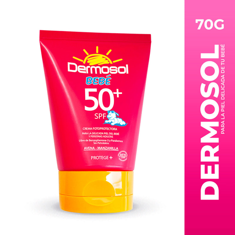 Protector Solar Dermosol para Bebés SPF 50+ x 70g