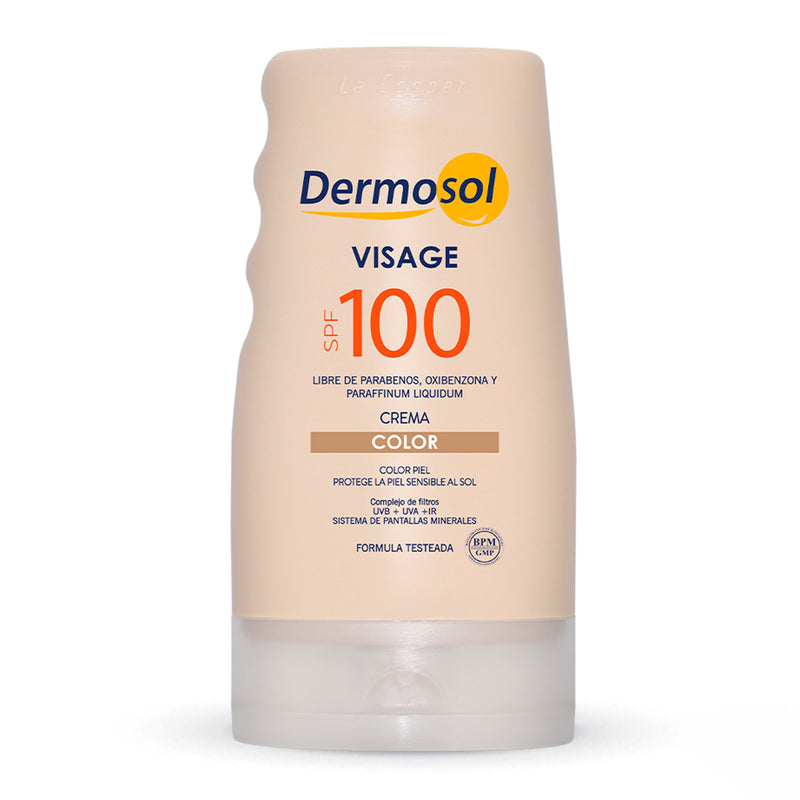 Protector Solar Dermosol Visage Color SPF 100 x 60g