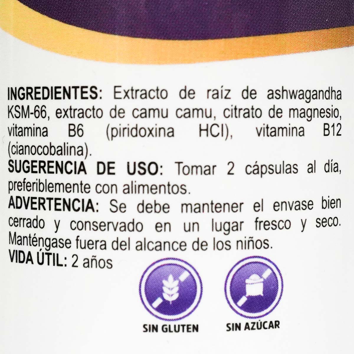 Ashwagandha KSM-66 – Extracto de Raíz Puro en cápsulas (100 x 500 mg) | Energía y Manejo del Estrés