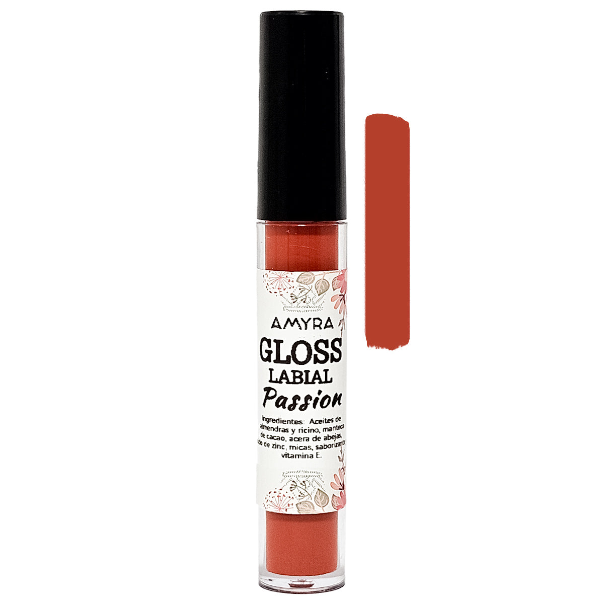 Gloss Labial 100% Natural – Hidratante y Brillante