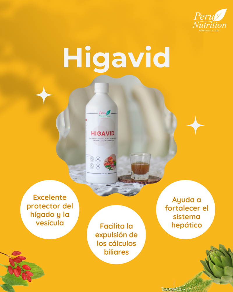 Higavid - Hígado Saludable x 600ml