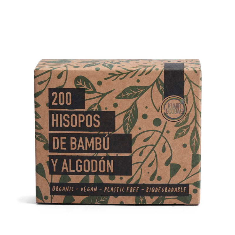 Hisopos de Bambú x 200u