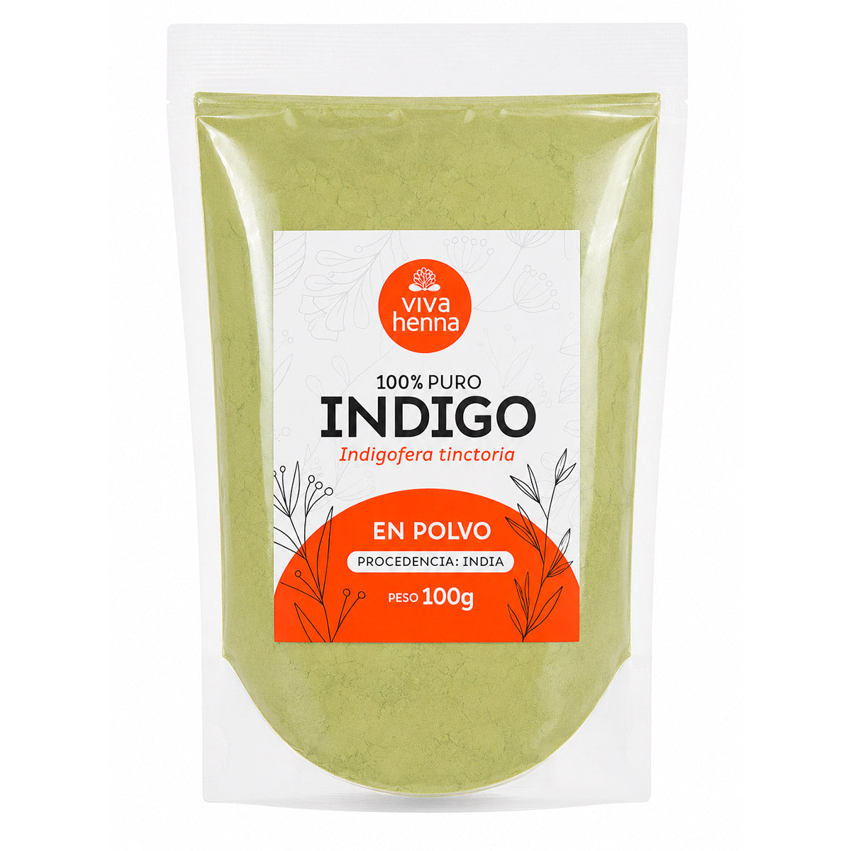 Índigo en polvo x 100g
