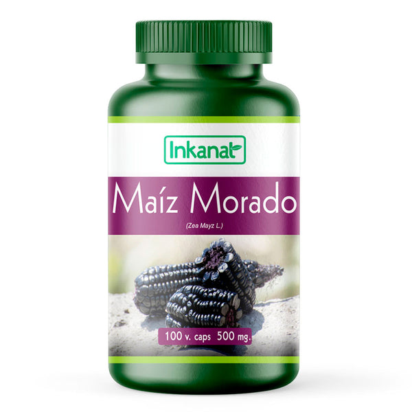 Maíz Morado - Antioxidante Natural en cápsulas (100 x 500mg)