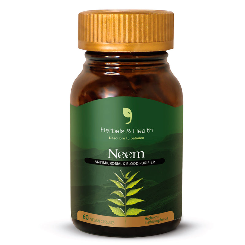 Neem Orgánico en cápsulas (60 x 500mg)