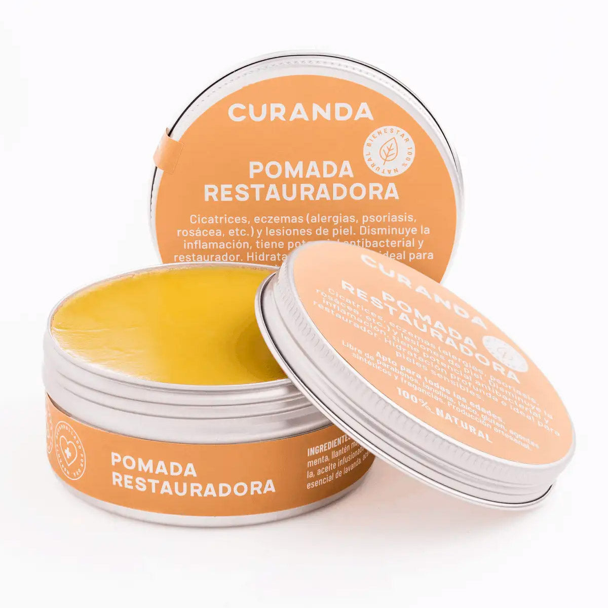 Pomada Restauradora Natural con Lavanda y Manzanilla – Regeneración e Hidratación de la Piel