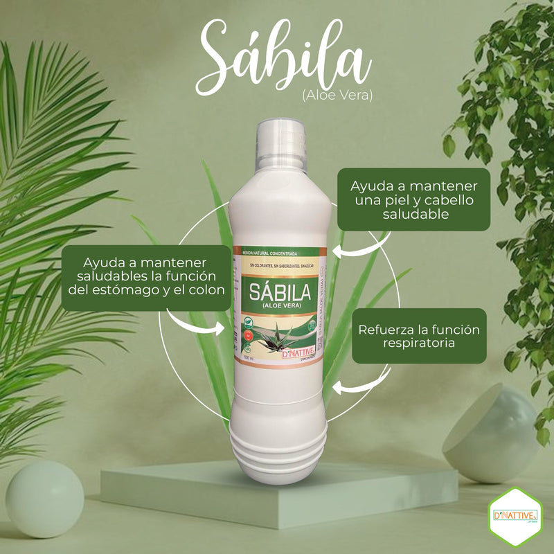 Extracto de Sábila (Aloe Vera) x 600ml