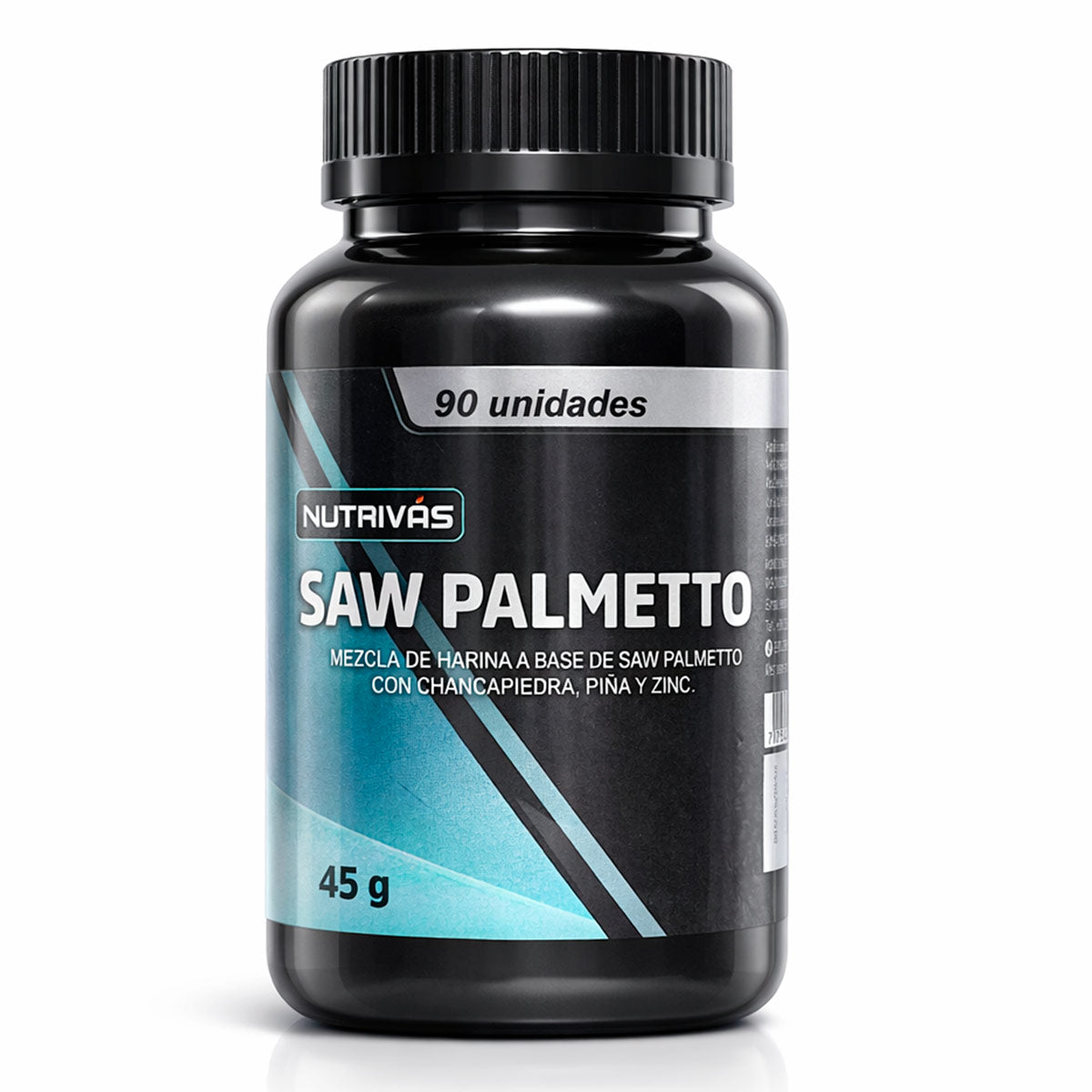 Saw Palmetto con Zinc y Chancapiedra en cápsulas  – Soporte Prostático y Salud Urinaria (90 cápsulas)