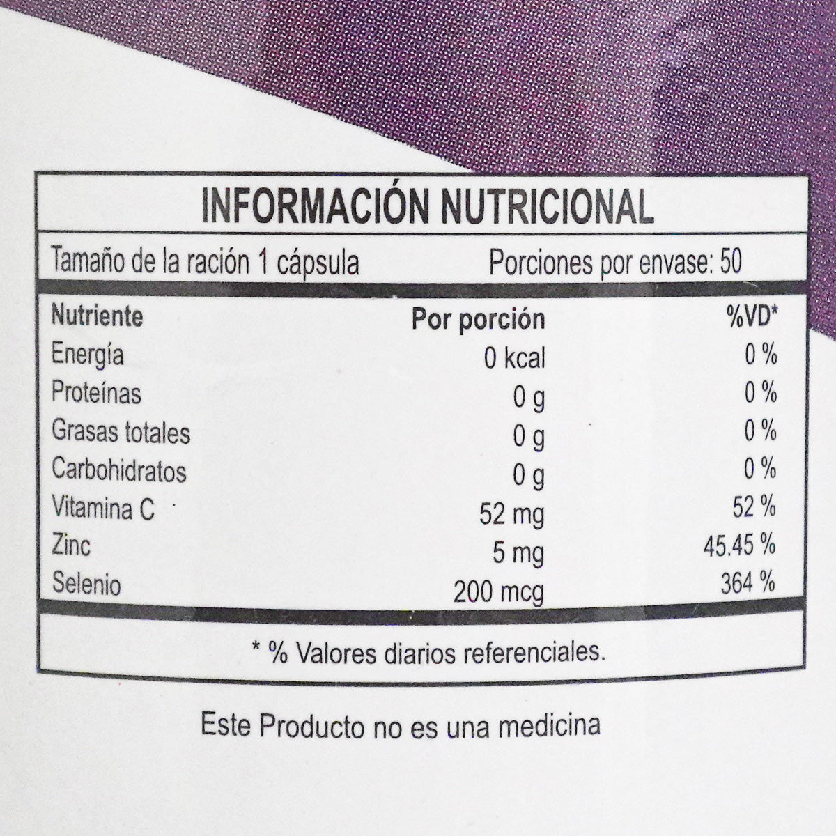Selenio (200mcg) en cápsulas (100 x 500mg) | Antioxidante, Tiroides e Inmunidad
