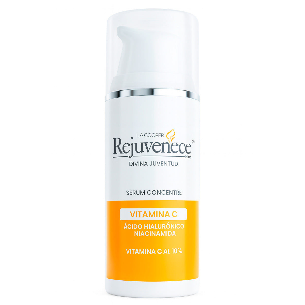 Sérum Facial Vitamina C 10% con Ácido Hialurónico, Niacinamida y Vitamina E 30g – Antimanchas, Hidratante e Iluminador