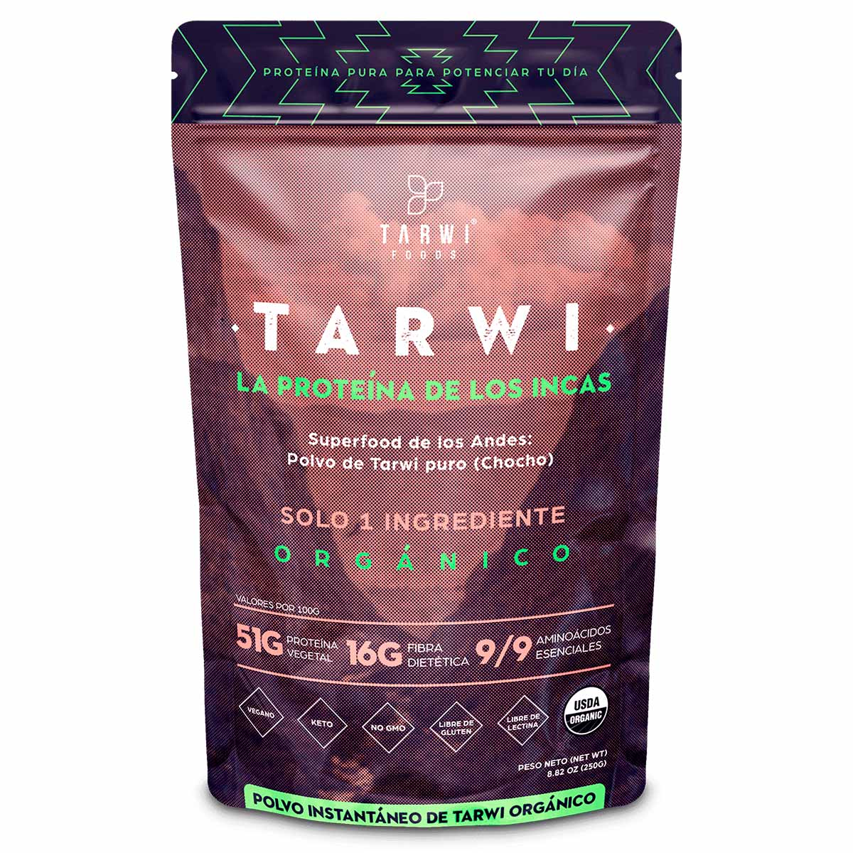 Tarwi en Polvo Instantáneo Orgánico x 250g