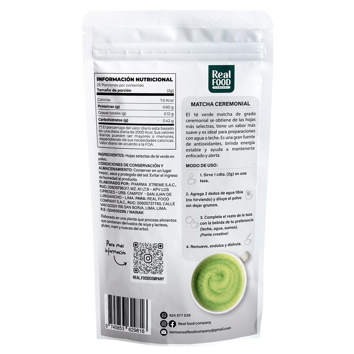 Té Matcha Ceremonial x 50g