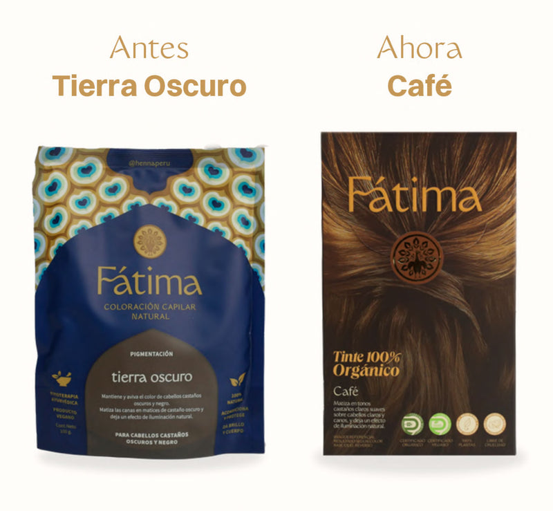 Tinte Orgánico para Cabello - Café (antes Tierra Oscuro)