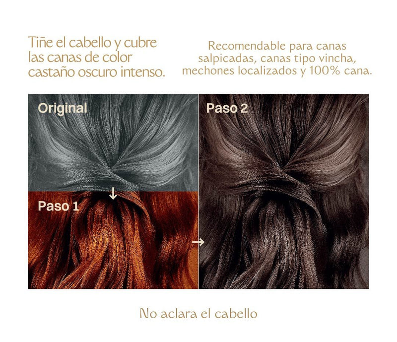 Tinte Orgánico para Cabello - Ébano (antes Bitter)