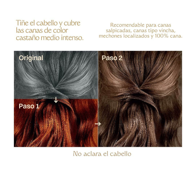 Tinte Orgánico para Cabello - Nogal (antes Chocolate)