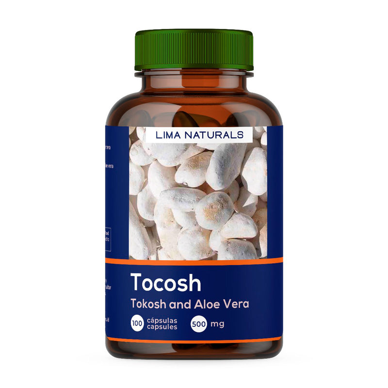 Tocosh con Sábila (Aloe Vera) en cápsulas (100 x 500mg)