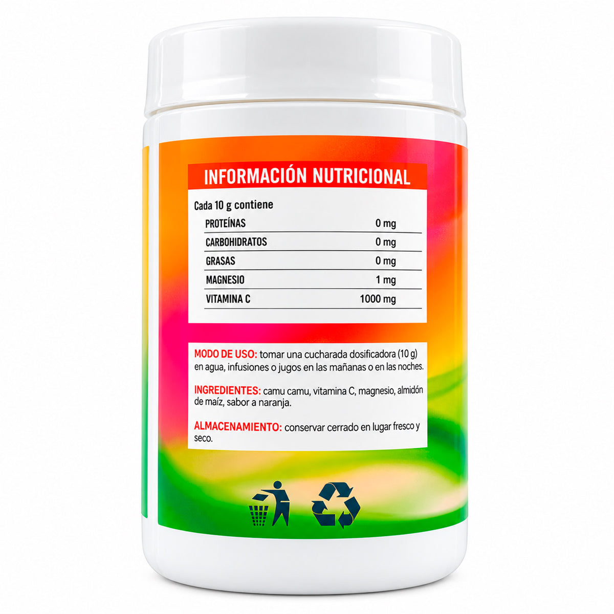 Vitamina C 1000mg en Polvo x 310g
