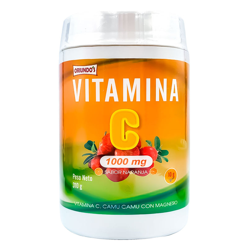 Vitamina C 1000mg con Camu Camu y Magnesio en polvo x 310g