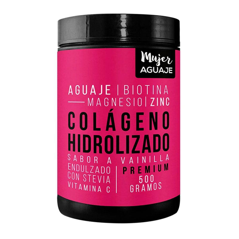 Colágeno Hidrolizado con Aguaje, Biotina y Magnesio - Sabor Vainilla x 500g - Tikafarma