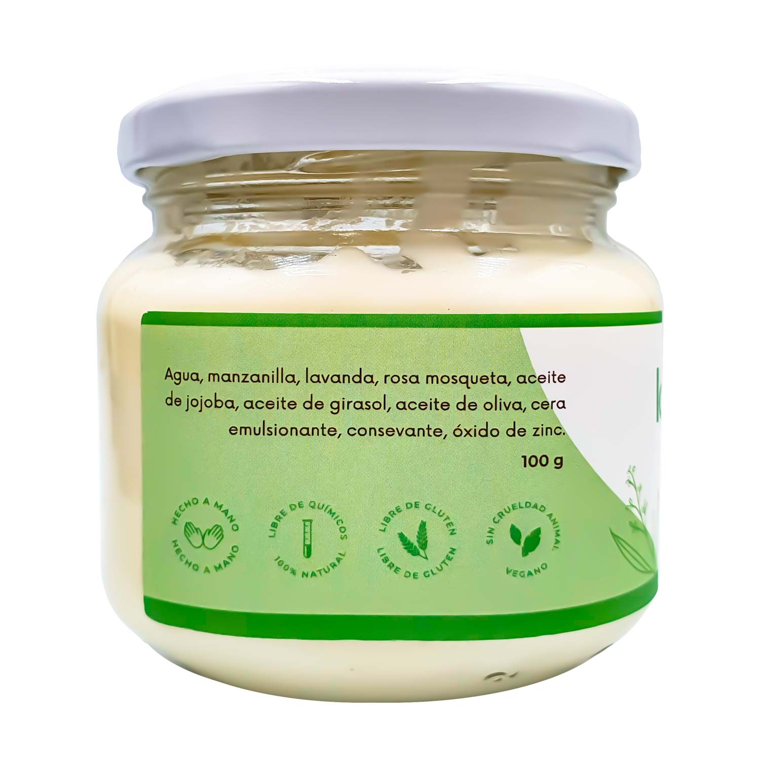 Crema Facial Natural Antiarrugas y Antimanchas con FPS 15 x 100g | Hidratante con Rosa Mosqueta, Jojoba y Lavanda