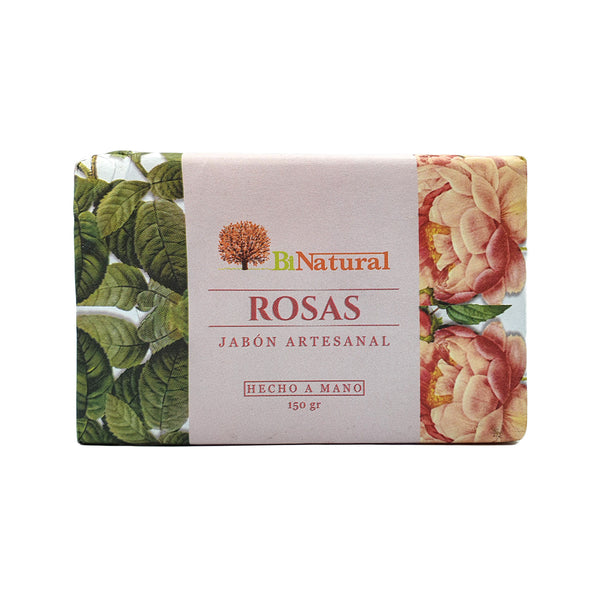 Jabón Artesanal de Rosas x 150g