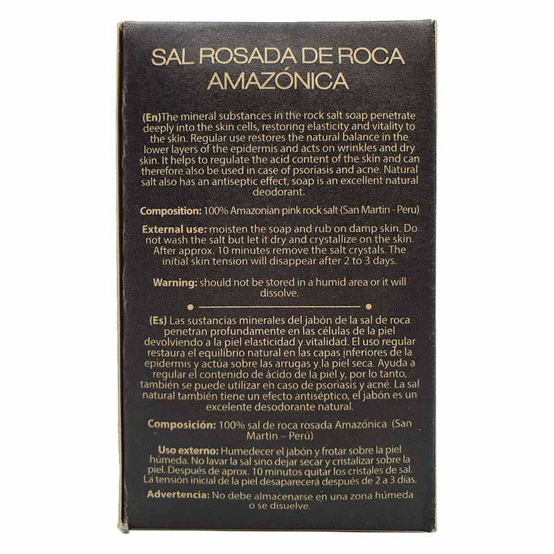 Jabón Exfoliante de Sal de Roca Amazónica x 190g