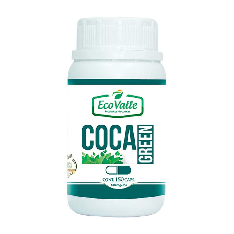 Hoja de Coca en cápsulas (150 x 400mg) - Tikafarma