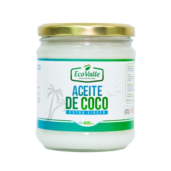 Aceite de Coco Extra Virgen x 400ml - Tikafarma
