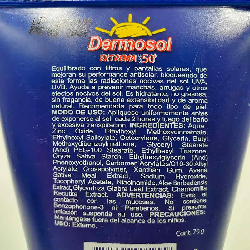 Protector Solar Dermosol Extrema SPF 50+