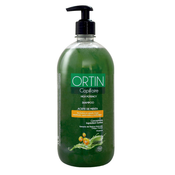 Shampoo Ortin Capillaire con Ortiga y Menta x 1 litro