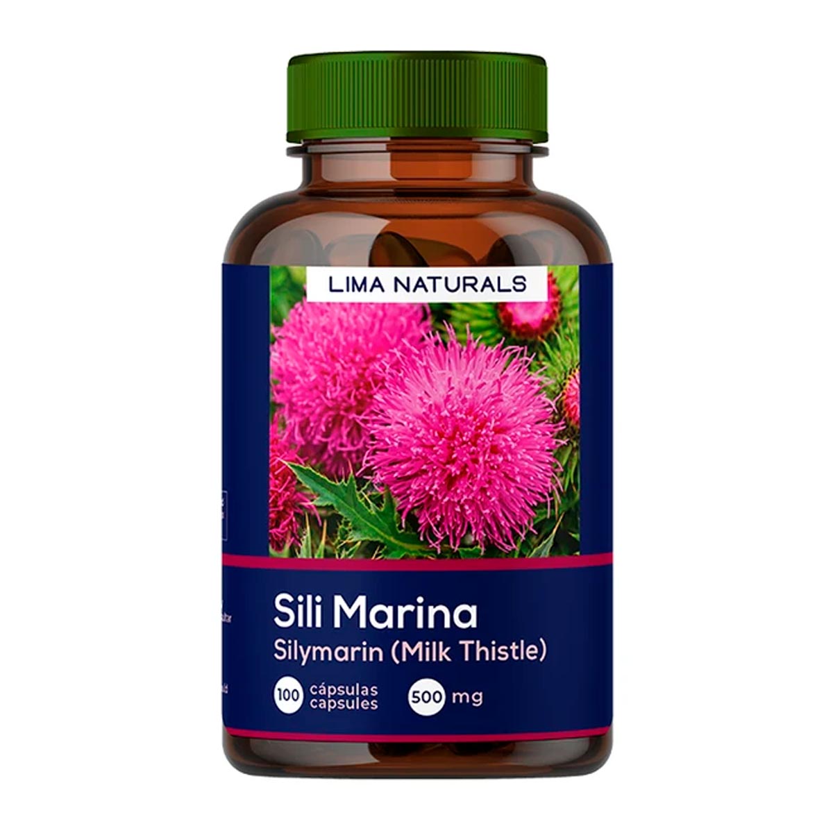 Silimarina (Cardo Mariano) en cápsulas (100 x 500mg)