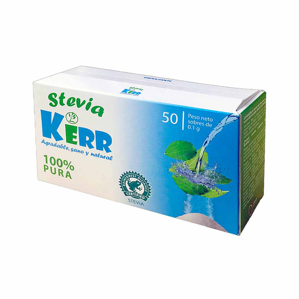 Stevia en polvo 100% pura x 50 sobres