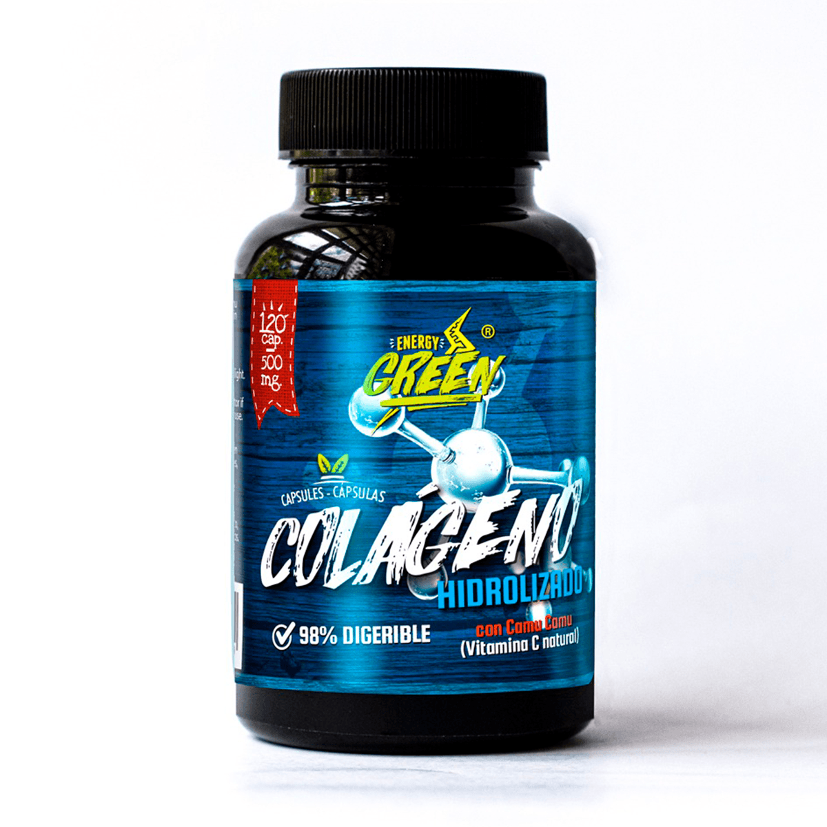 Colágeno Hidrolizado con Camu Camu en cápsulas (120 x 500mg) - Tikafarma