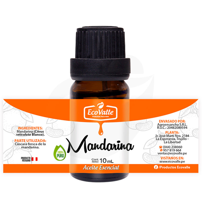 Aceite Esencial de Mandarina x 10ml
