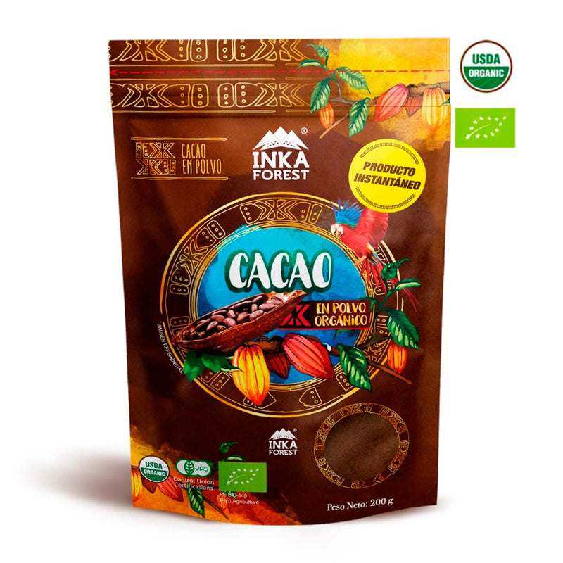 Cacao Orgánico en polvo x 200g