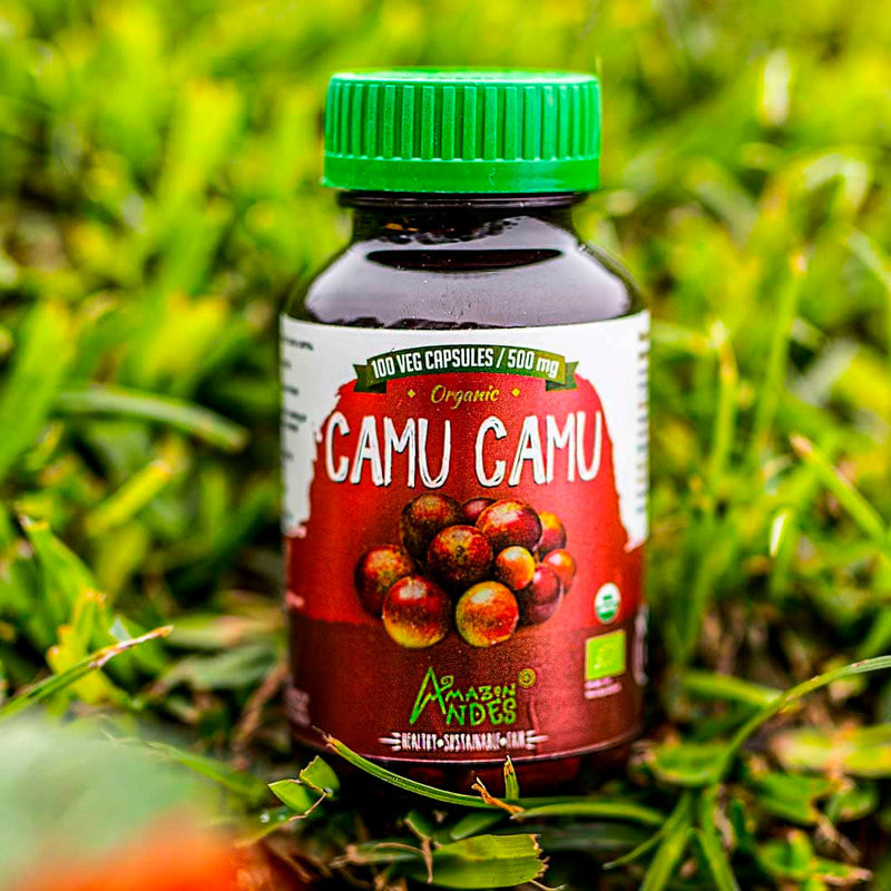 Camu Camu Orgánico - Vitamina C Natural en cápsulas (100 x 500mg)