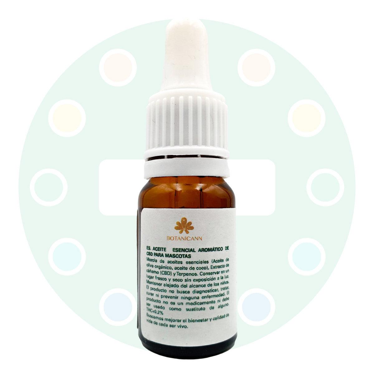 Botanicann Pets CBD Oil 100mg x 10ml - Razas Pequeñas - Tikafarma