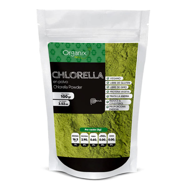 Chlorella en polvo x 100g